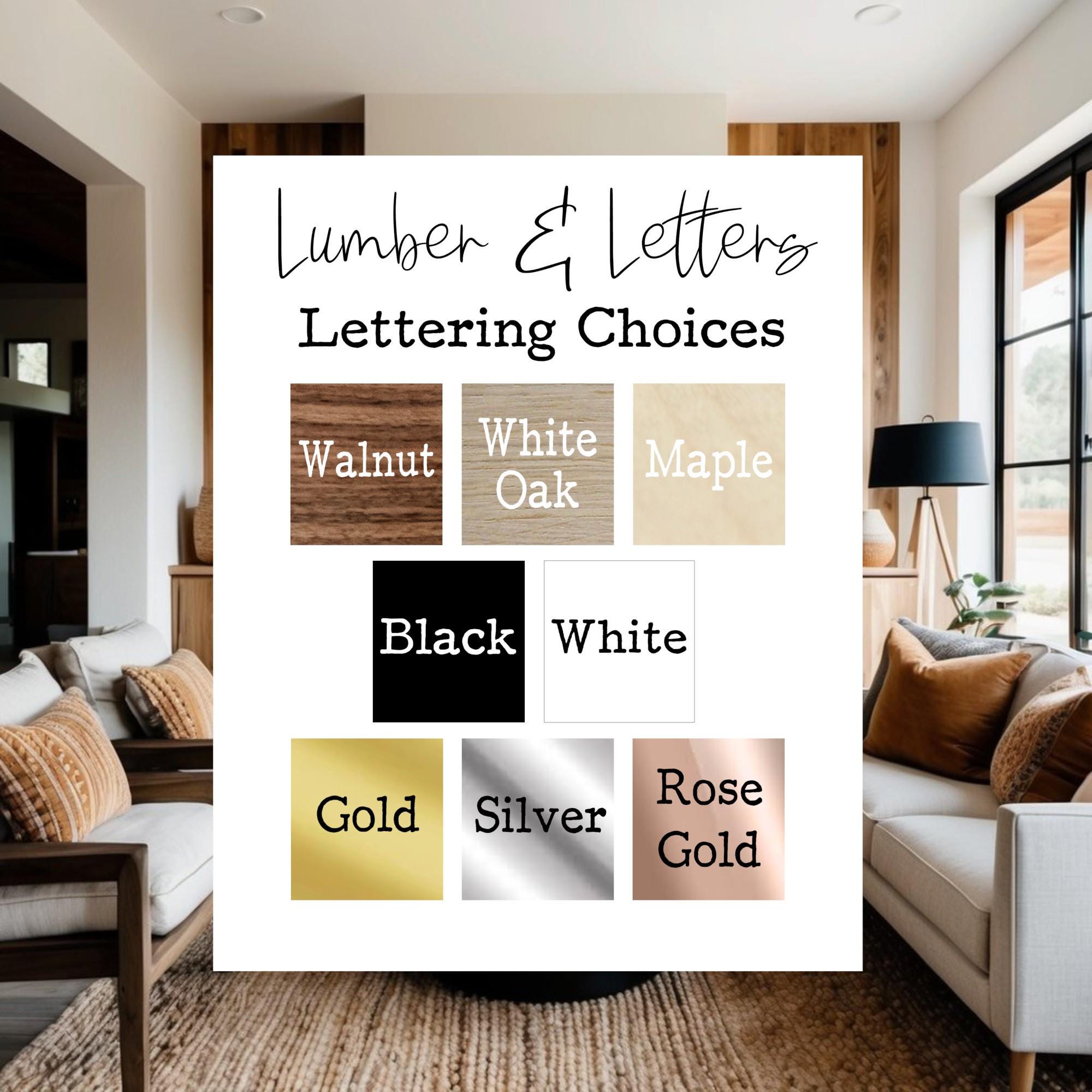 Kitchen Blessing Sign Real Wood Luxury Modern Textured Kitchen Wall Art Dining Room Decor