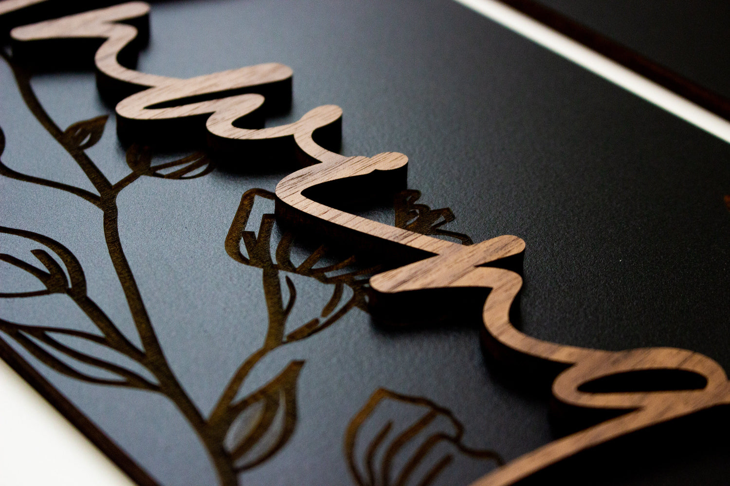 Luxury Engraved Relax Soak Unwind Wall Art