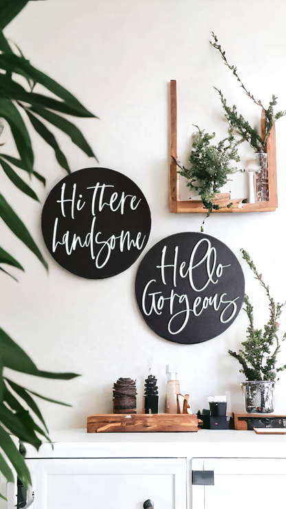 Daily Positive Affirmation Sign Set