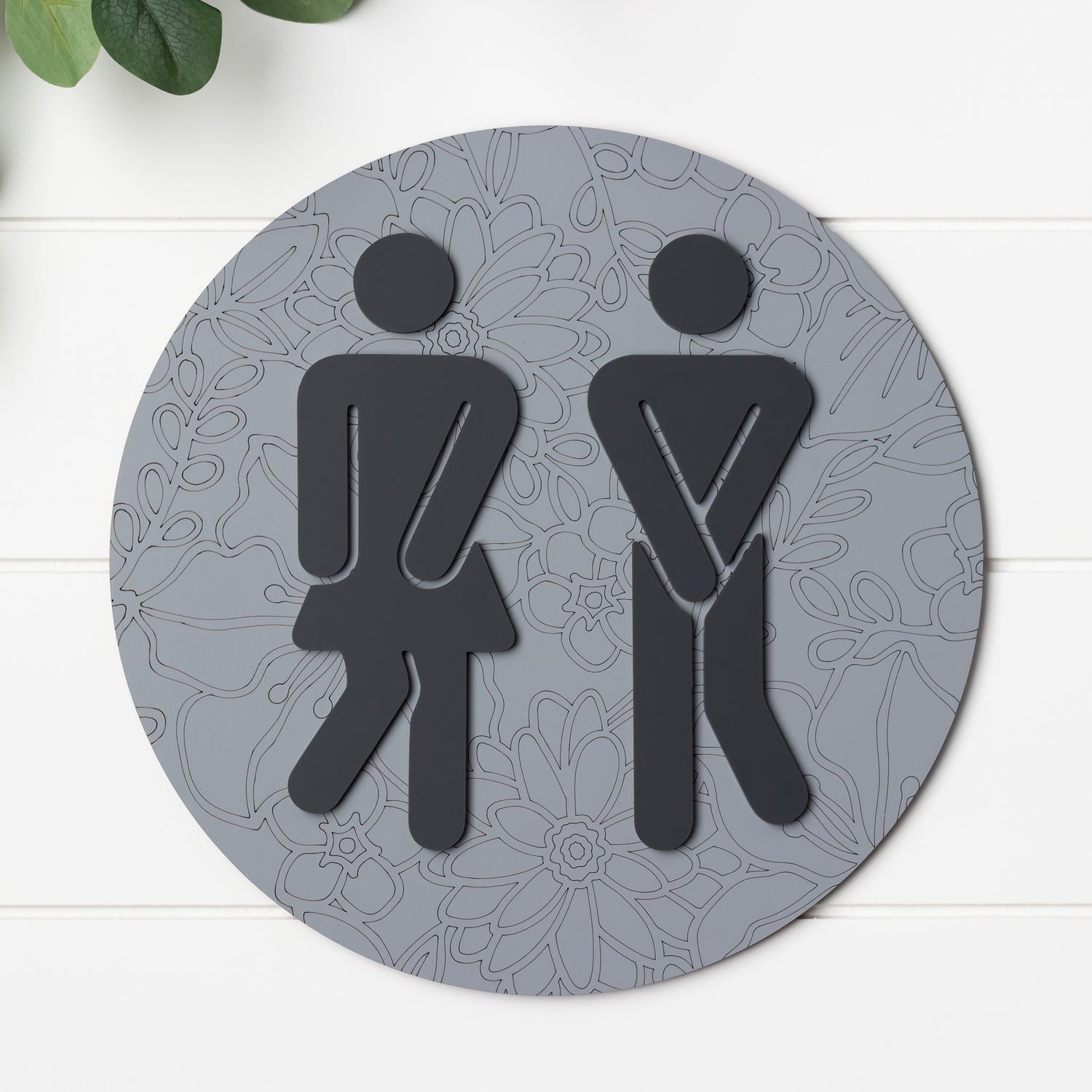 3D Gotta Go Restroom Shiplap Sign