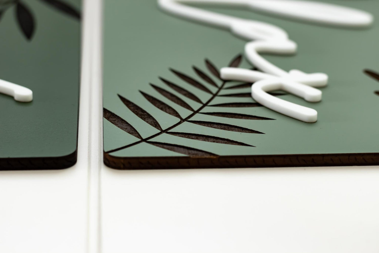 Botanical Textured Spa Wall Art