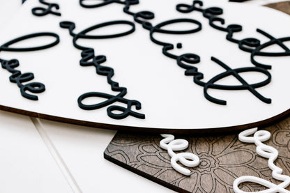 The Secret Ingredient Is Always Love Kitchen Wall Art