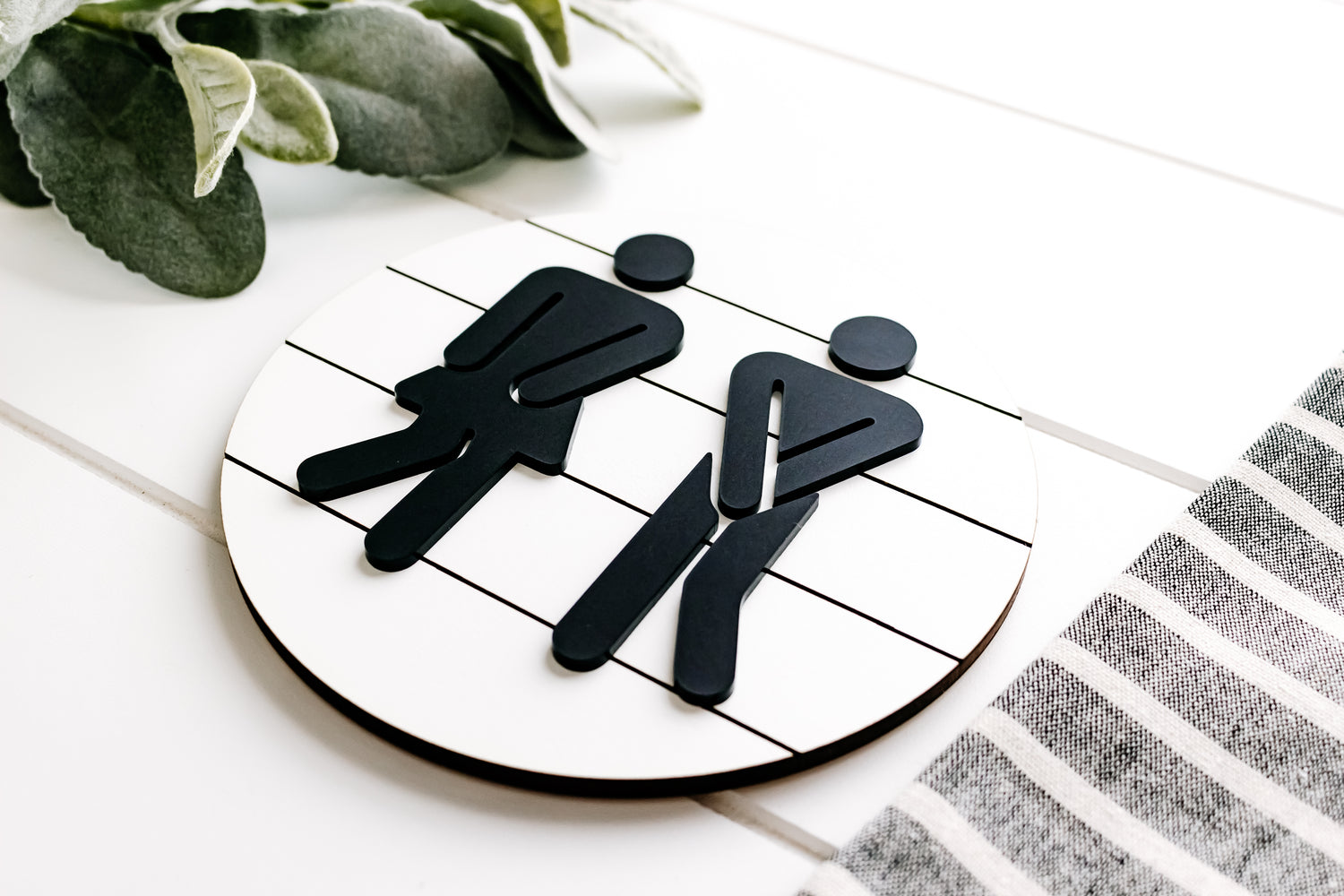 3D Gotta Go Restroom Shiplap Sign